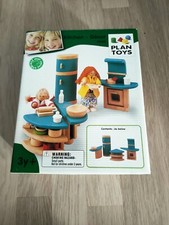 Plan Toys 7440 Küche für Puppenhaus NEU