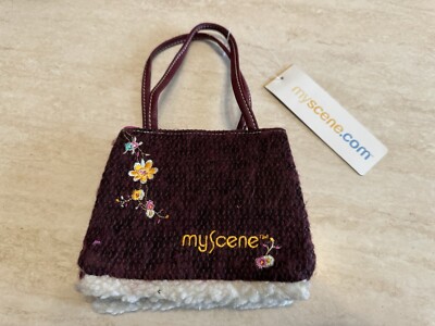 Wunderschöne My Scene Barbie Mattel Tasche Handtasche und Handtasche Neu mit Etikett