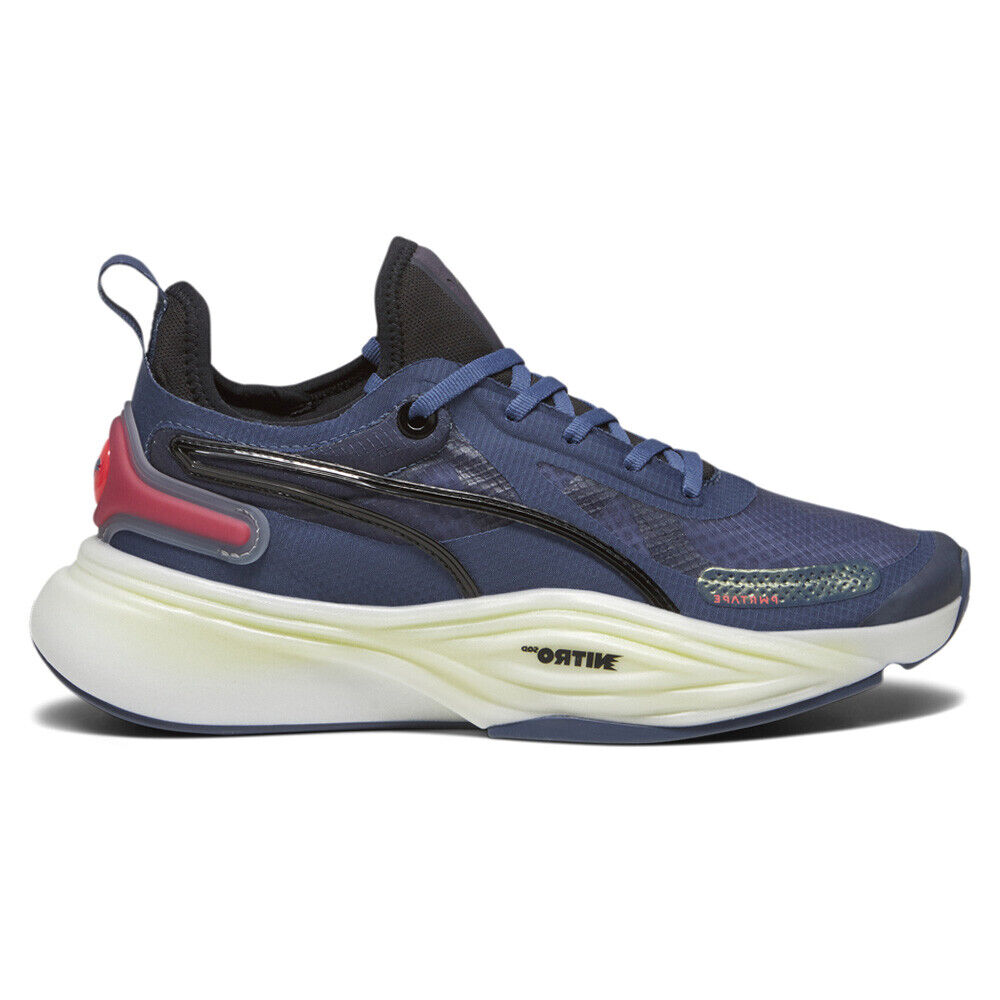 Puma Pwr Nitro Squared Training Mens Blue Sneakers Athletic Puma Pwr Nitro Squared Training Mens Blue Sneakers Athletic