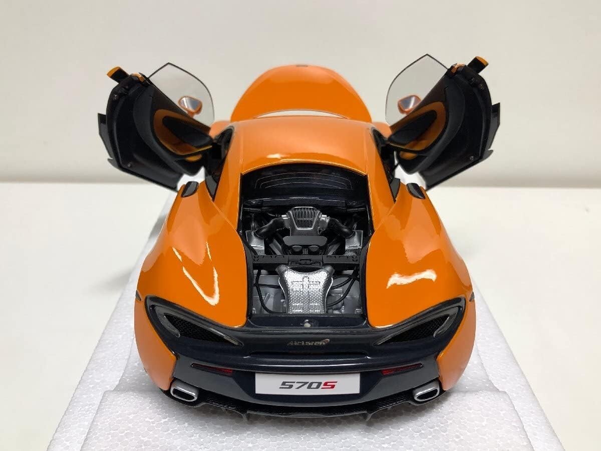 Finished product AUTOart 1/18 McLaren 570S orange from Japan 13062