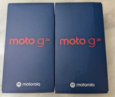 Motorola Moto G24 4G 128GB + 8GB Dual-SIM Unlocked SIMFree NEW All