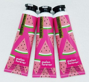 Details About 3 Bath Body Works Melon Forever Mango Melon Watermelon Shea Butter Hand Cream