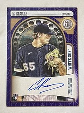 Codi Heuer 2021 Topps Gypsy Queen Indigo /150 Codi Heuer RC #GQA-CH Rookie Auto