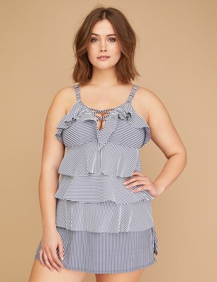 lane bryant swim shirt