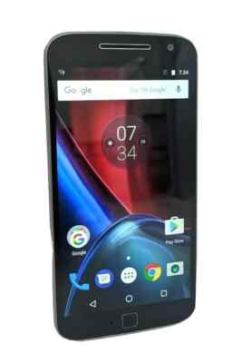 Motorola Moto G4 Plus(XT1641)32GB Black Android Smartphone 