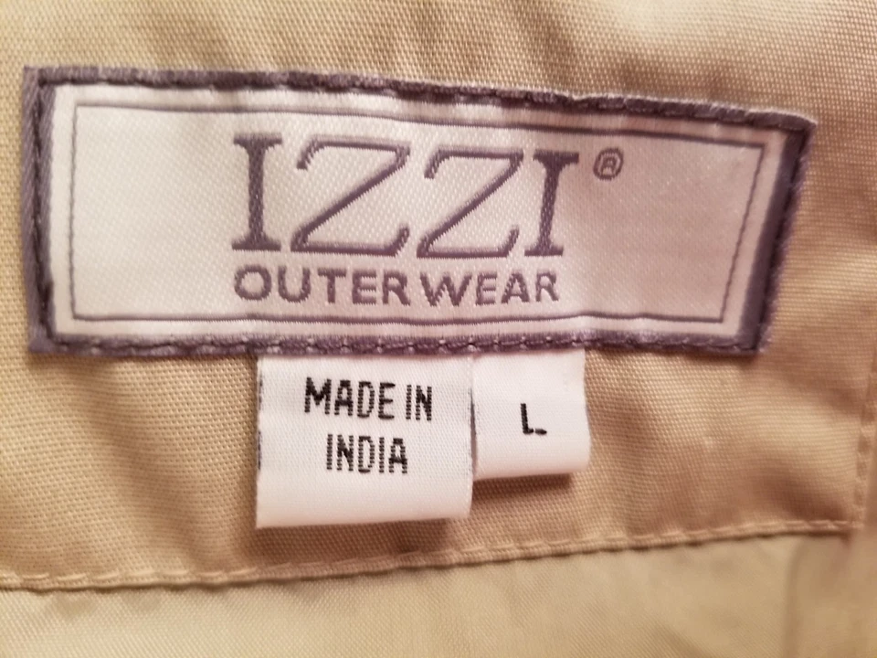 Izzi Womens Jacket Coat Size L Large Brown - Image 2 of 3