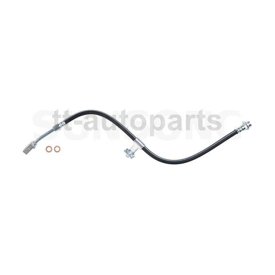 For 1983-1995 Chevrolet G30 Sunsong Brake Line Hose Hydraulic Front 2x _tt - Image 2 of 4