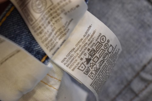 Levi's 550 Relaxed Fit Straight Leg Denim Blue Jeans Mens Size 48 x 30 BIG - Picture 6 of 8
