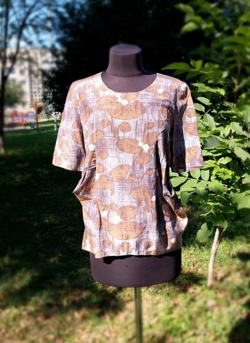 Cacharel Floral Silk Blend Blouse Size S-M? - Picture 6 of 9