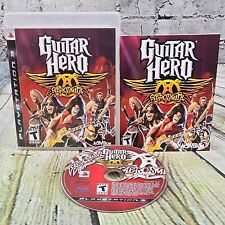 Guitar Hero Aerosmith PS3 (Sony PlayStation 3, 2008) CIB Complete Game w/ Manual