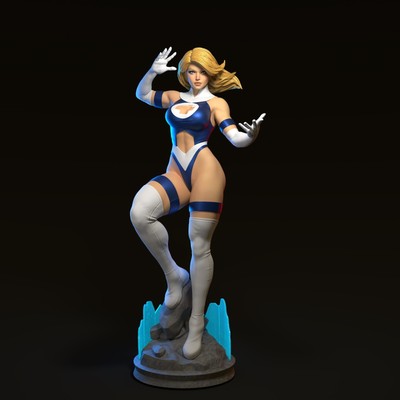 Sue Storm, X-Men 1/10 scale 180mm 3D printed resin model kit