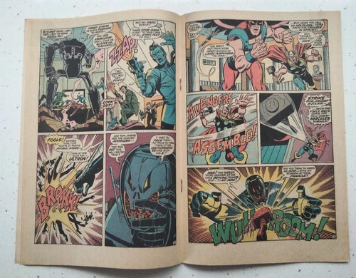 the avengers #68 marvel comics 1969 . vision v ultron - Picture 12 of 20
