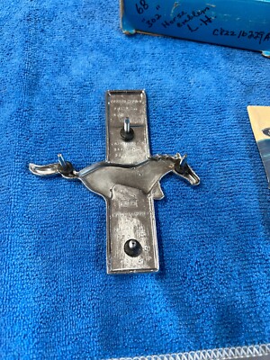 NOS FORD 1968 MUSTANG 302 FRONT FENDER EMBLEM LH C8ZZ-16229-A | eBay