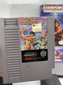 Wizards & Warriors & Iron Sword Wizards & Warrior Ii 2 (Nintendo NES) Authentic