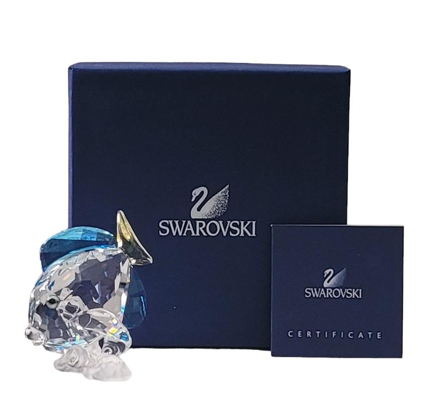 SCS限定SwarovskiスワロフスキーColorBlue TangFish Swarovski Crystal Blue Tang Fish Colored | eBay