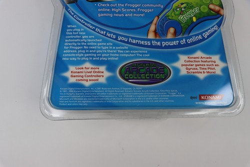 Konami Live Online Game Controller Frogger Ancient Shadow 2006 Brand NEW - Picture 3 of 3