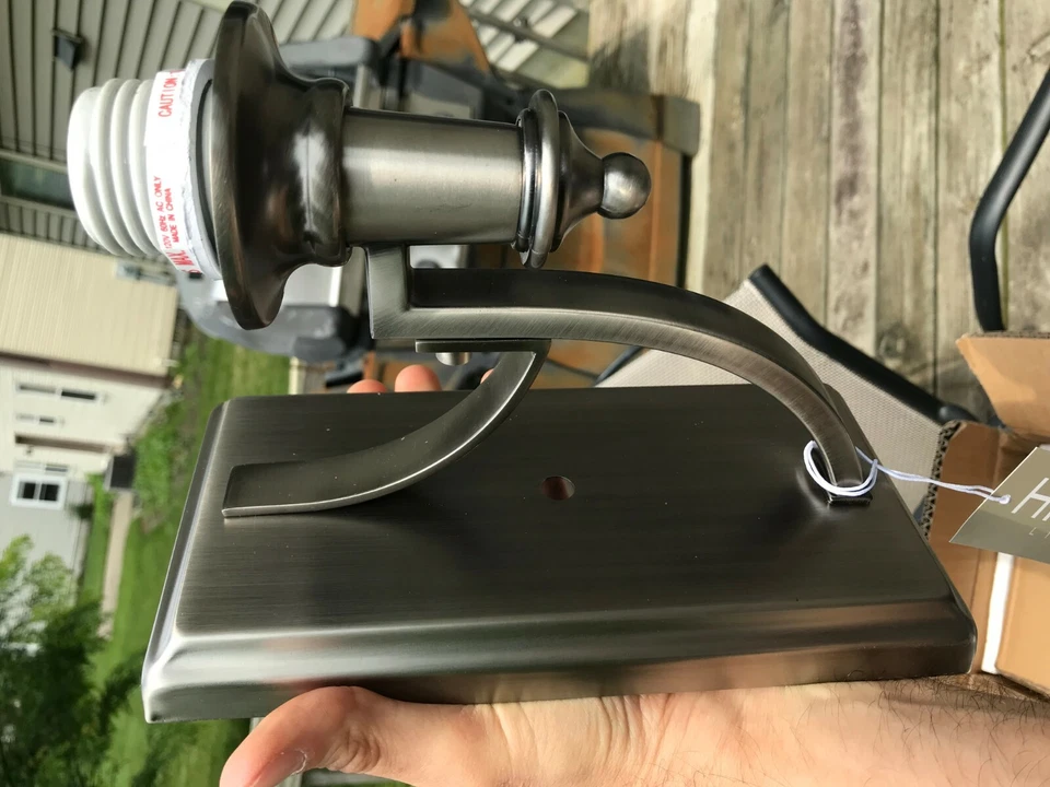 Juego de apliques de montaje en pared interiores Truman de níquel antiguo Hinkley Lighting 4020AN Foto 2 de 4