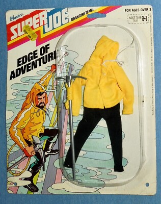 Vintage 1977 GI Joe Super Joe AT Figure Series Edge of Adventure Set, MOC