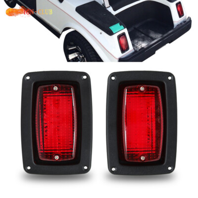 For Club Car DS Golf Cart  2 LED Tail Light 3 Wire Rear Taillights | 1017035