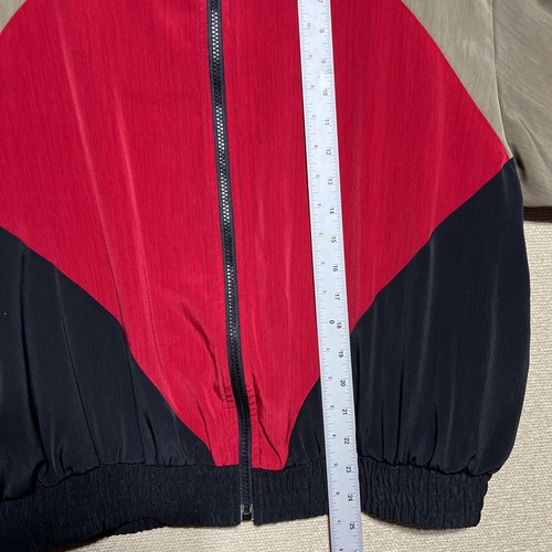 Vintage S.G. Sport Collection Women's 3x Windbreaker Color Block Full Zip - Picture 4 of 7