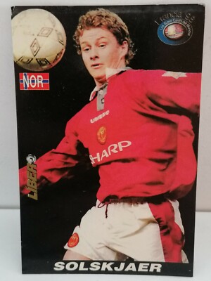 FRANCE 98 Card #51 OLE GUNNAR SOLSKJAER Norway Team, 1988 FIFA 