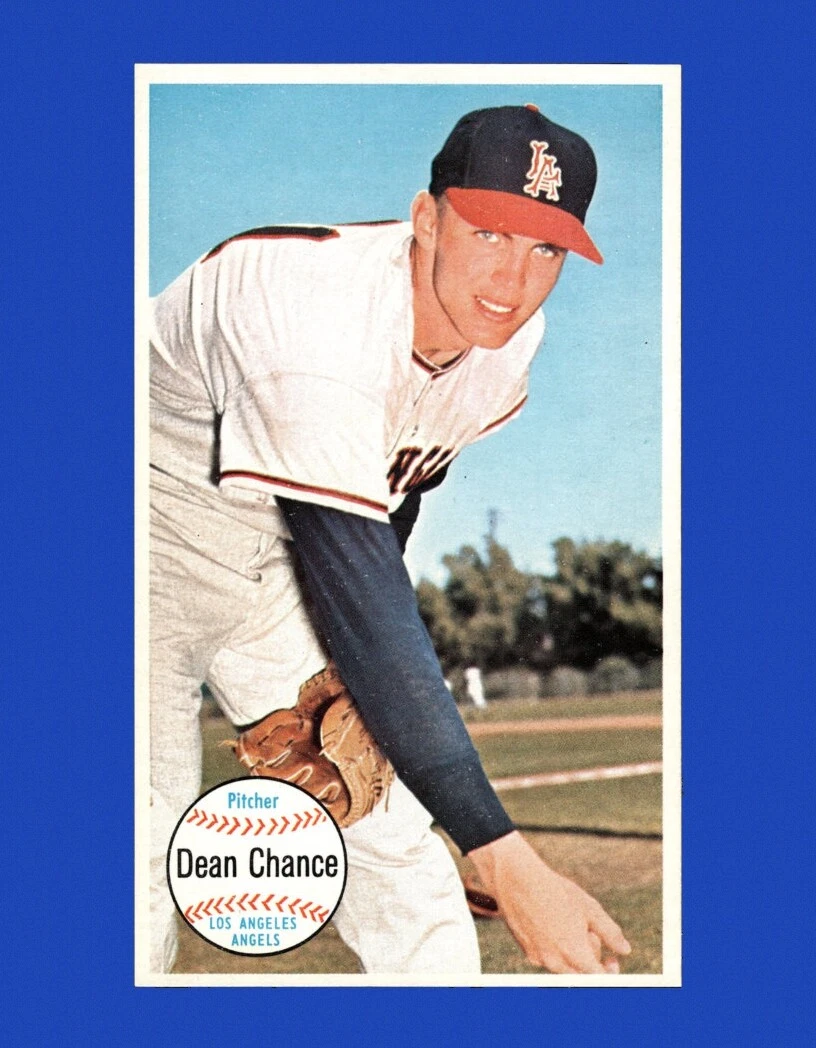Dean Chance trading card