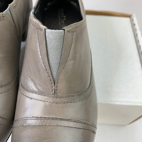 Josef Seibel Womens Shootie Taupe Grey Slip-On Heeled Ankle Boots Shoe Sz 6.5/37 - Picture 9 of 11