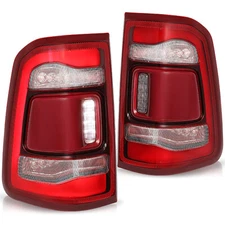 Left / Right Side Tail Light w/o Blind Spot LED For 2019-2021 Dodge Ram 1500