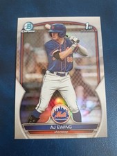 2023 Bowman Draft Chrome AJ Ewing 1st Refractor #BDC-152 