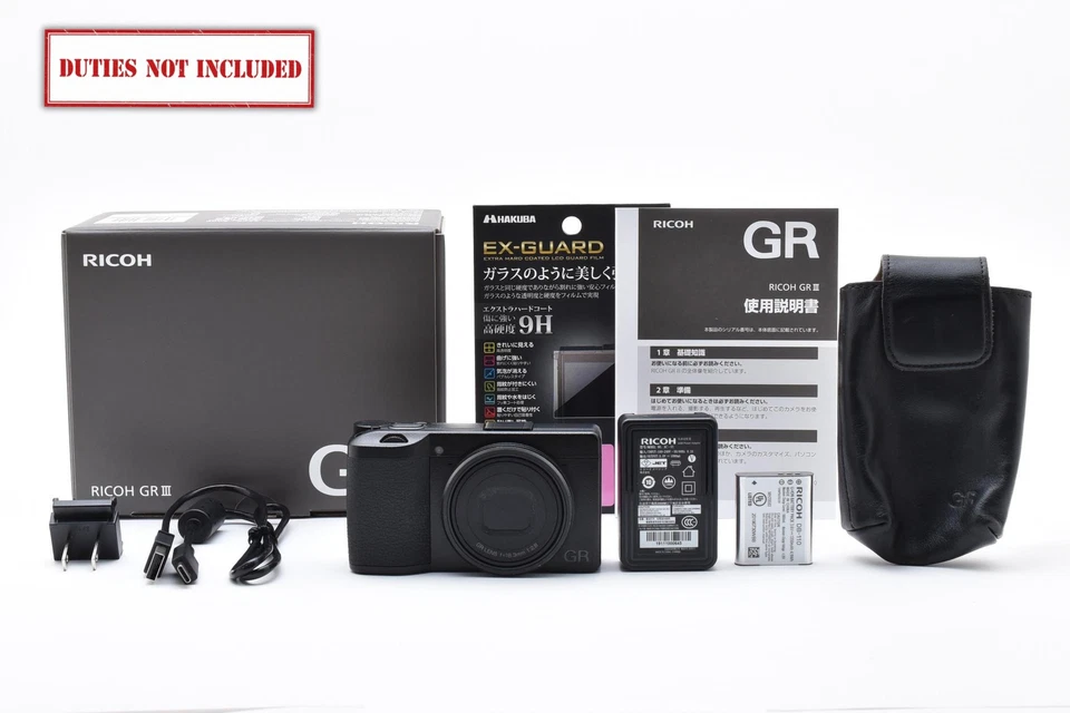 SH:1147 [NEUWERTIG in BOX] RICOH GR III 24.2MP Kompakt Digitalkamera aus Japan