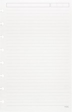 TUL Custom Note-Taking System Discbound Refill Pages, 5.5" x Narrow Ruled 