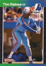1989 Donruss #97 Tim Raines