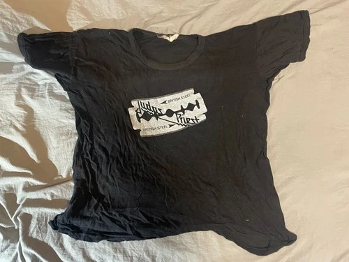 Vintage 1980's Judas Priest British Steel T Shirt Large Vint 1980s vintage concert t-shirt, vintage, size L, single stitch, B+ condition