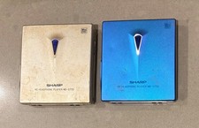 As-is Lot of MiniDisc Players Sharp MD-ST55- S MS-ST35-A