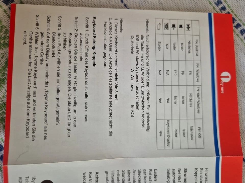 keyboard bluetooth Universal, 1 By One - Image 3 of 4