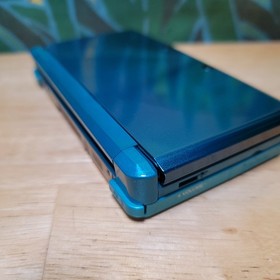 Clean Nintendo 3DS Aqua blue Console With Charger & Stylus Tested