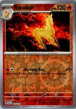 Carta Pokemon Rapidash Reverse Holo 020/142 Corona Stellare LP non comune