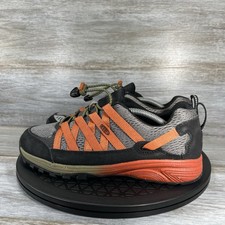 KEEN Youth Versatrail Orange Gray Hiking Light weight Sneaker Shoes Size 6