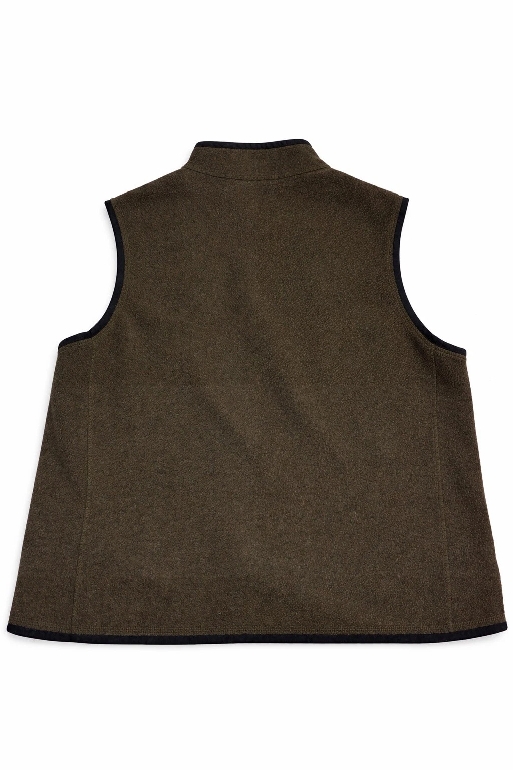 Mountain Hardwear Men's Fleece Vest Windstopper Brown XL Full Zip