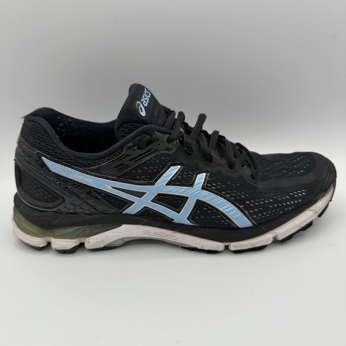 ASICS GEL-Pursue Running Shoes Men's Size Black Blue