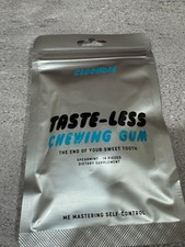 Taste-Less Chewing Gum Spearmint 14 Pieces Su...