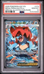Mega Feraligatr ex 274/217 Ascended Heroes Special Illustration Rare