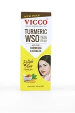 Vicco Turmeric WSO Cream Ayurvedic Skin Care for Hyperpigmentation and Acne 30g