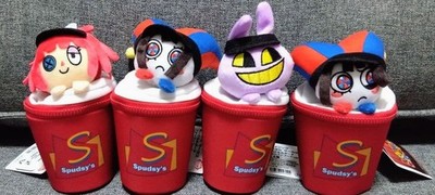Amazing Digital Circus Plush Pouch Set of 4