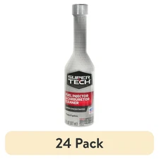 (24 pack) Super Tech Super Concentrated Fuel Injector and Carburetor Cleaner, 6