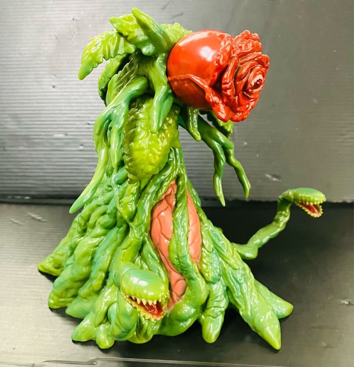 Y-MSF Godzilla Biollante Sofubi Vinyl Figure Kaiju 18cm