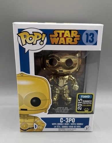 Funko Pop! Vinyl: Star Wars - C-3PO (Gold) - San Diego Comic Con (Exclusive) #13