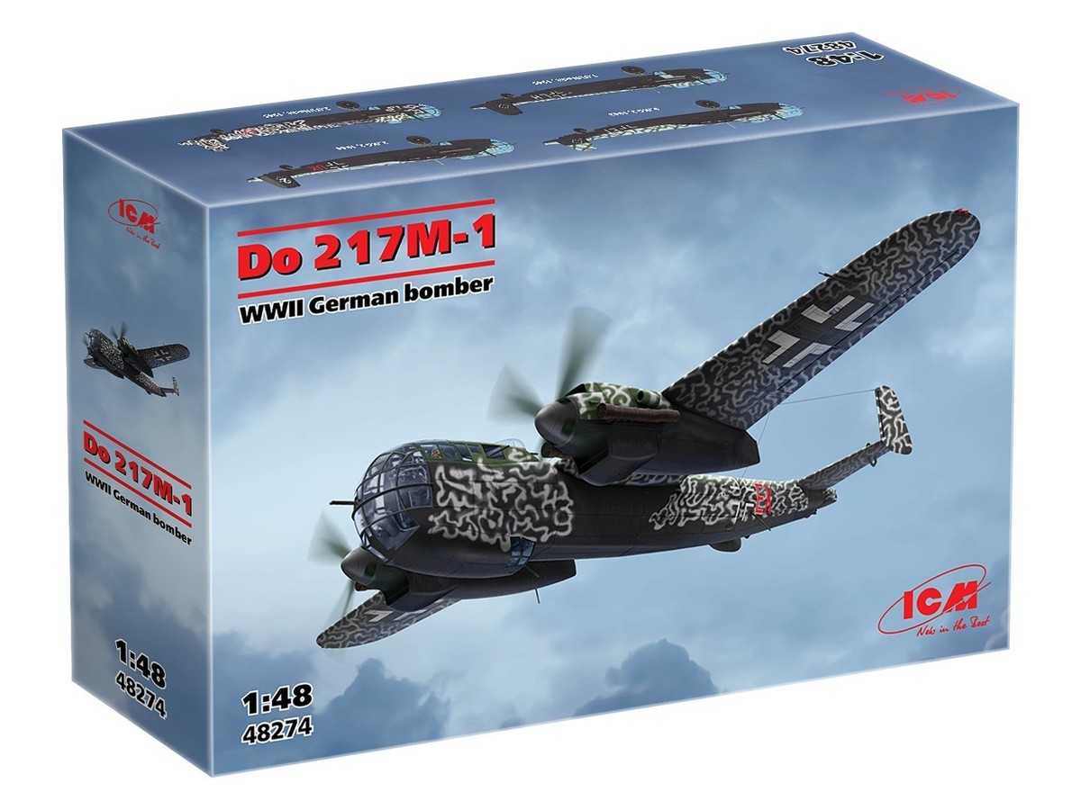 ICM 48274 - Do 217M-1, WWII German bomber - 1:48 Scale Aircraft