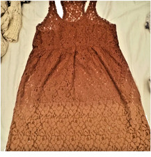 Urban Outfitters ombré cotton lace mini dress, size small