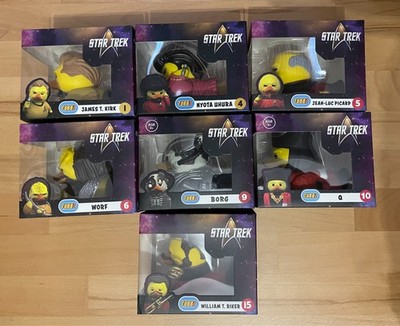 Star Trek TUBBZ Ducks (Boxed Edition) 7 Figuren - Kirk, Picard, Worf & Co.